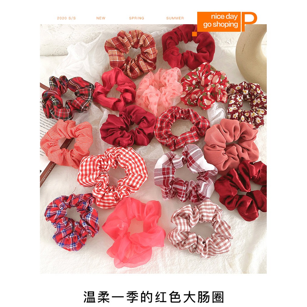 Dây Buộc Tóc Thiết Kế Đơn Giản Phong Cách Hàn Quốc Cho Nữ