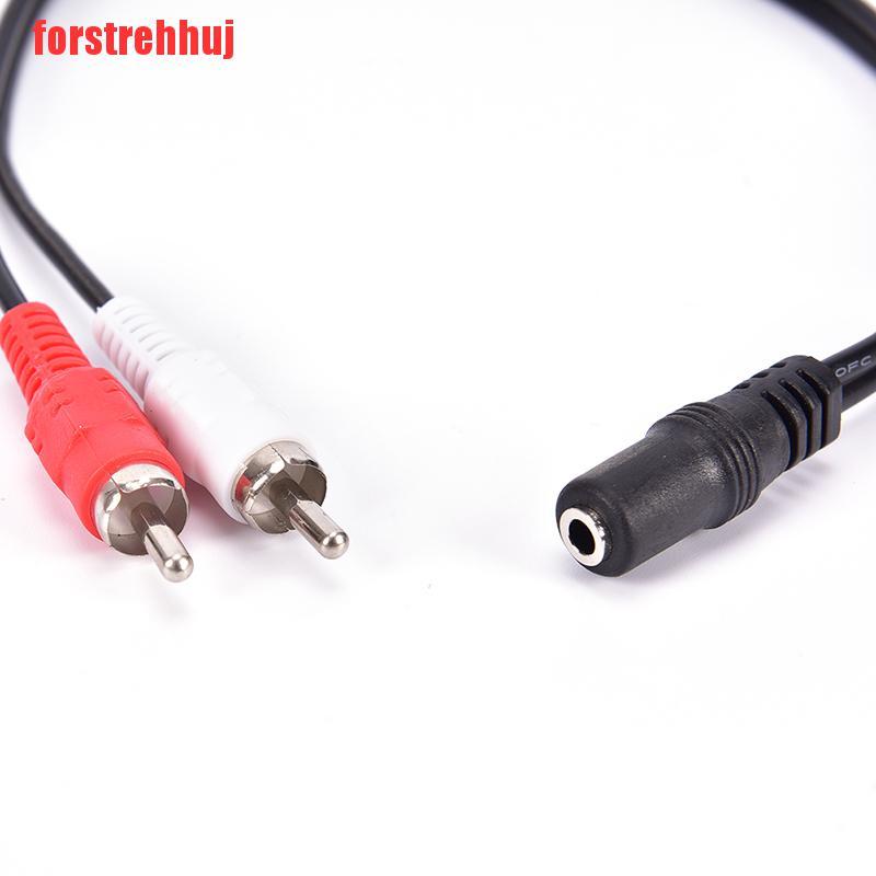 Cáp Chuyển Đổi Âm Thanh Từ 2-rca Sang 3.5mm