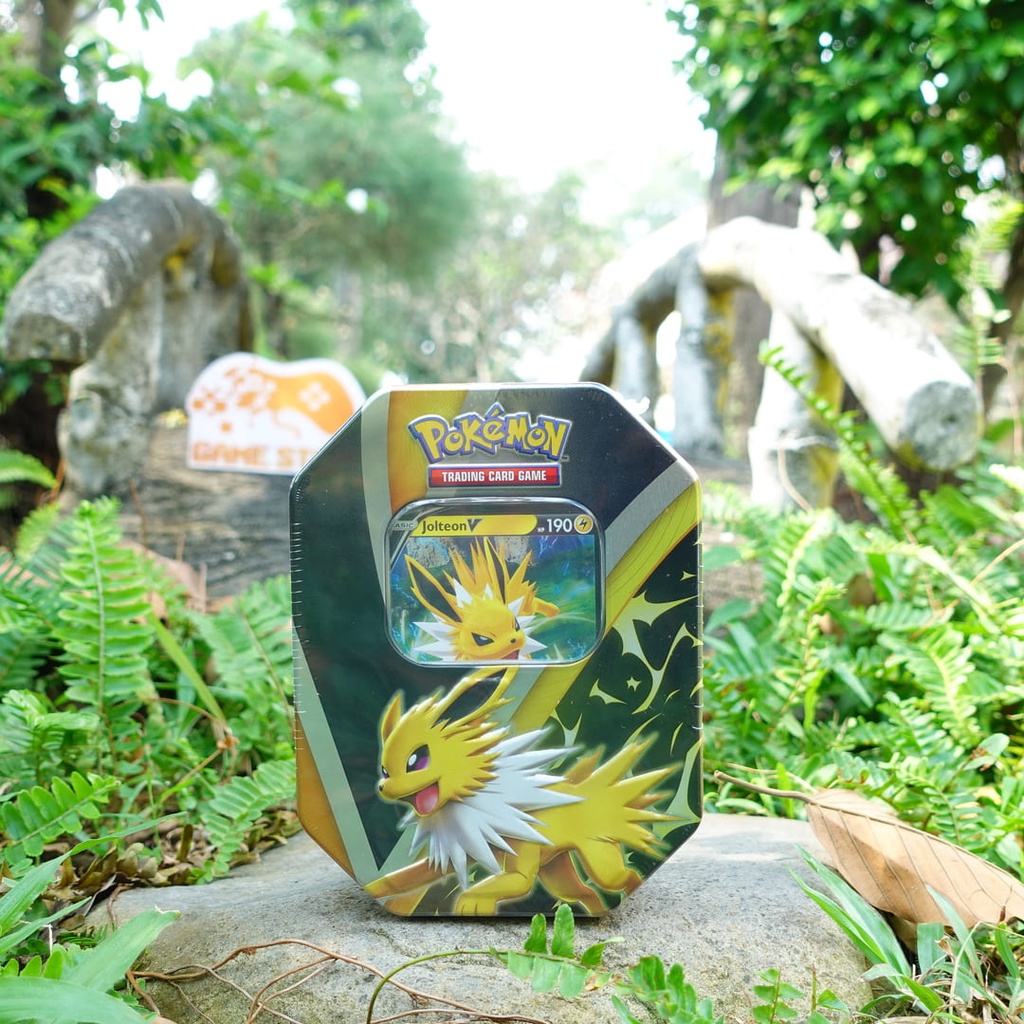 Bài Pokemon TCG Eevee Evolutions Tin (Jolteon V) Build Deck phiên bản tiếng Anh POKTCGUST14