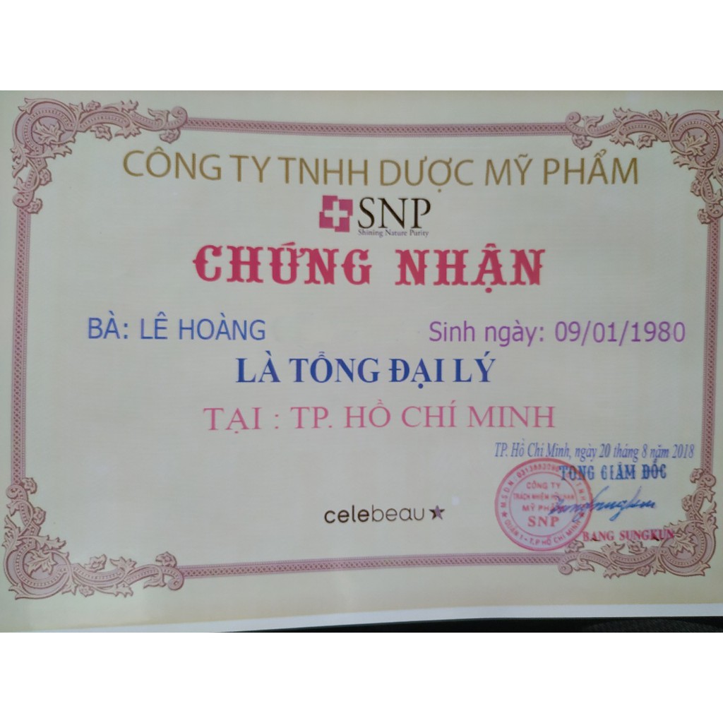 Kem chống nắng 3 tác dụng dưỡng trắng cải thiện nếp nhăn tinh chất tổ yến SNP