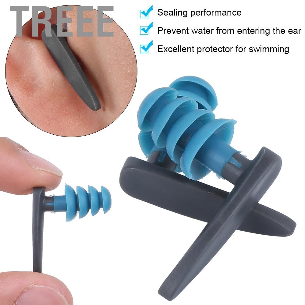 Nút Bịt Tai Chống Thấm Nước Chuyên Dụng Cho Bơi Lội | BigBuy360 - bigbuy360.vn