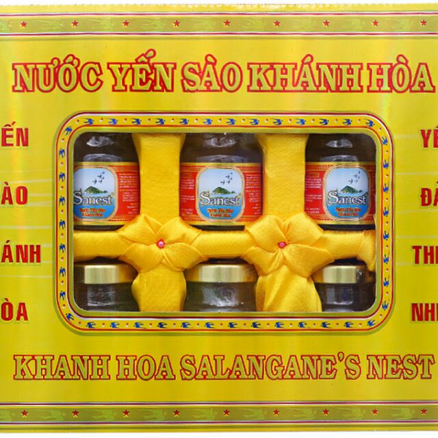 Yến sào Khánh Hòa hộp 6 chai70ml