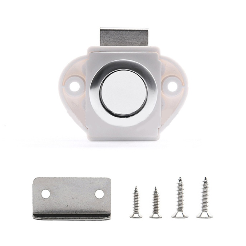 Nút Nhấn Bằng Kim Loại Thay Thế Chuyên Dụng Cho Khóa Cửa Tủ / Ngăn Kéo