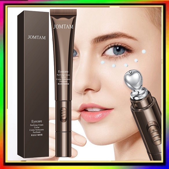 Máy massage mắt Kèm dưỡng mắt sử dụng rung tần số cao xóa thâm quầng nâng da vùng mắt