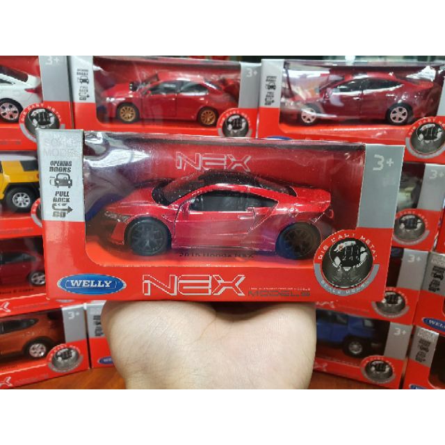 Xe mô hình Honda NSX 2015 WELLY 1:36 (Đỏ)