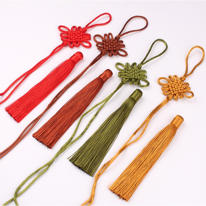 Tua rua đồng tâm trơn kết hoa cổ trang - trang trí tết