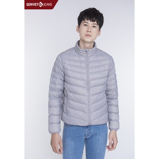 Áo khoác phao genviet lông vũ nam d8123g689