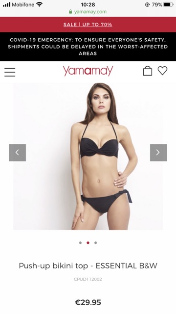 Áo bơi siêu nâng yamamay chuẩn | BigBuy360 - bigbuy360.vn