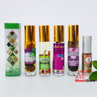 Dầu gió thảo dược Green Herb Oil 8ml Thái Lan