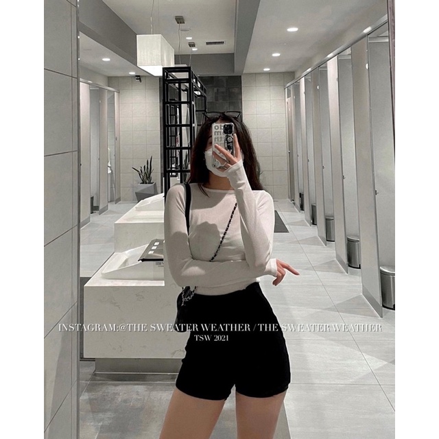 [Ảnh thật/Video]Quần short đùi giả jean có quá kéo chất đanh dày dặn Quần legging HÀN QUỐC | BigBuy360 - bigbuy360.vn