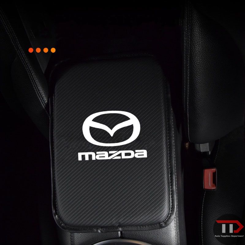 Đệm Lót Tay Vịn Xe Hơi Bằng Sợi carbon Mềm Cho Mazda cx8 CX30 CX4 CX5 Mazda 3 6 8 ATZ Onel