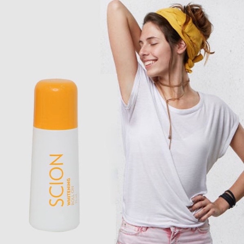 Lăn khử mùi Scion Nuskin 75ml ngăn mùi hôi nách không làm ố quần áo, làm sáng vùng da dưới cánh tay