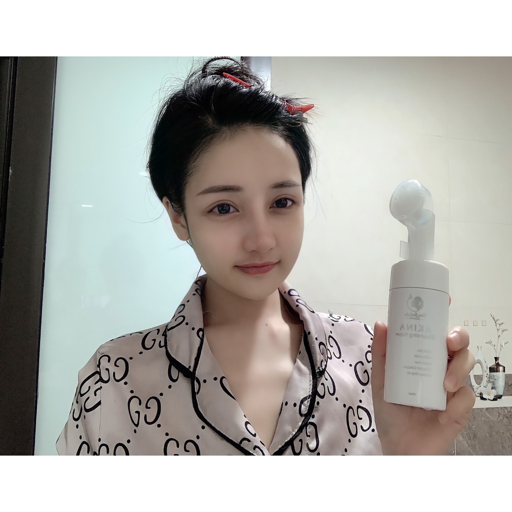 Sữa Rửa Mặt Tạo Bọt Nano Bạc AKINA - 2 Phút Sạch Sâu, Giảm Mụn, Mát Dịu, Kiểm Soát Da Dầu Nhờn - Tâm Sinh An Cosmetic | BigBuy360 - bigbuy360.vn