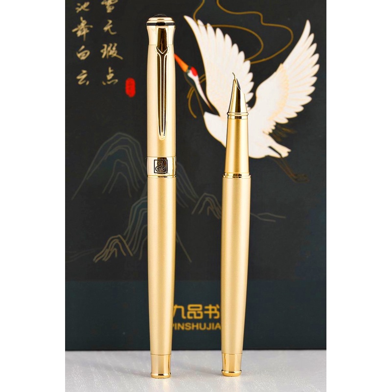 Bút Máy cao cấp ngòi kín cong hành thư đẹp 0.7m - TLBM10