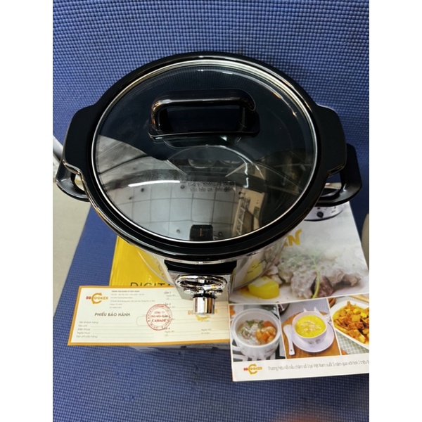 nồi nấu chậm bbcooker điện tử 2,5 lít