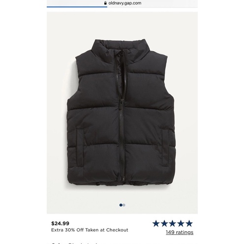 Gile phao Old Navy