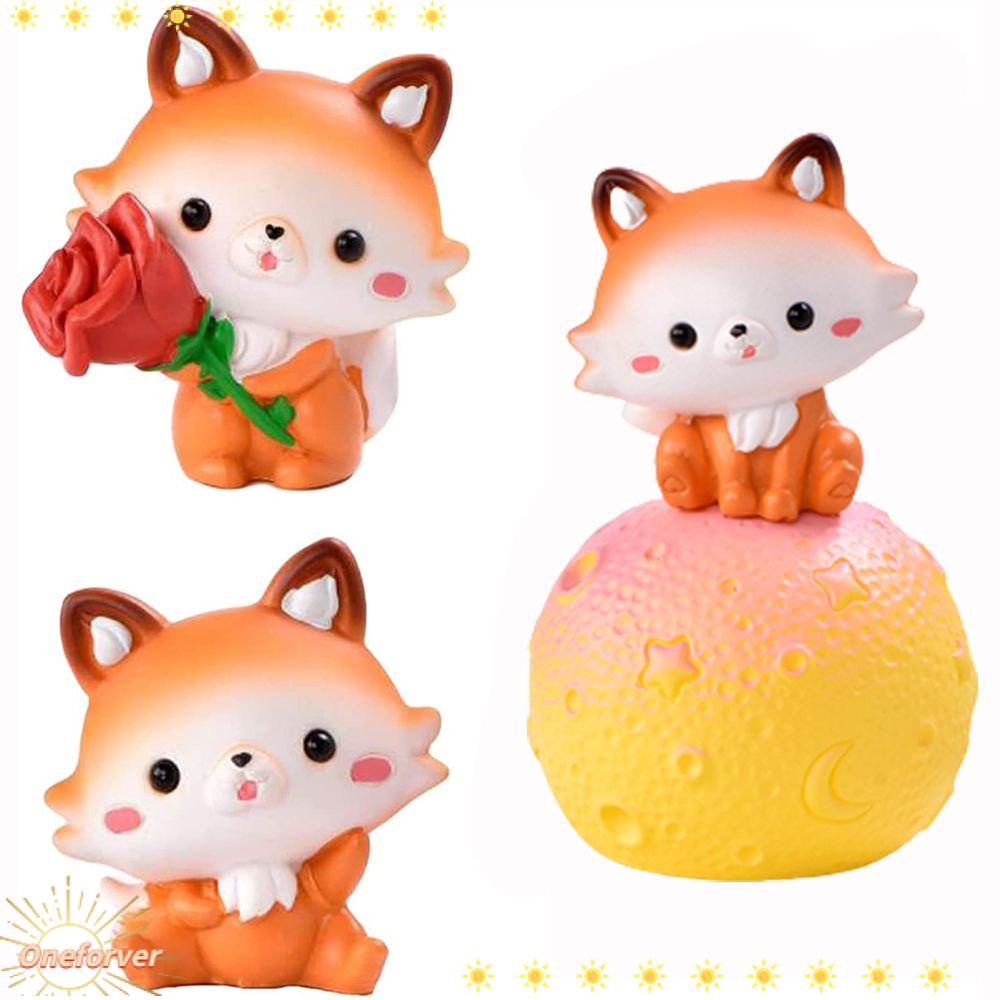 Tượng Chú Cáo Dễ Thương Để Bàn Trang Trí Sân Vườn