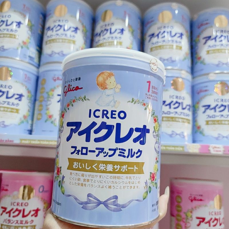 [ Kèm quà tặng] Sữa Glico nội địa Nhật số 0, số 1