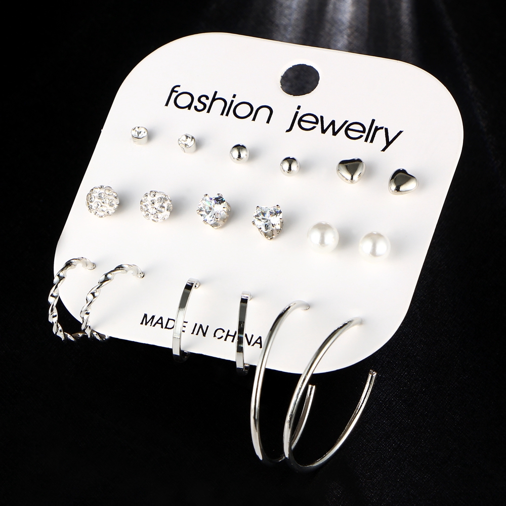 IF ME Bộ Khuyên Tai Nữ Trang Tạo Hình Độc Đáo