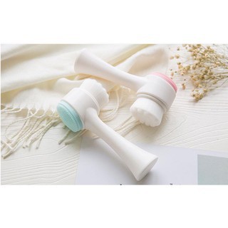 Cọ rửa mặt 2 màu cầm tay siêu sạch - shop8868 ( NGẪU NHIÊN MÀU )