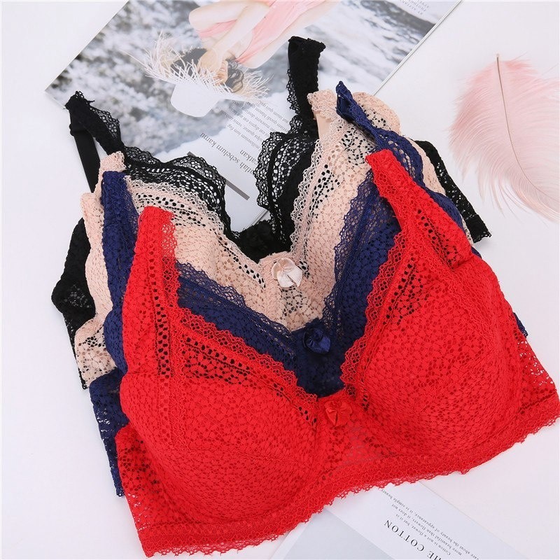 Áo ngực có gọng thép màu trơn có thể điều chỉnh dành cho nữ