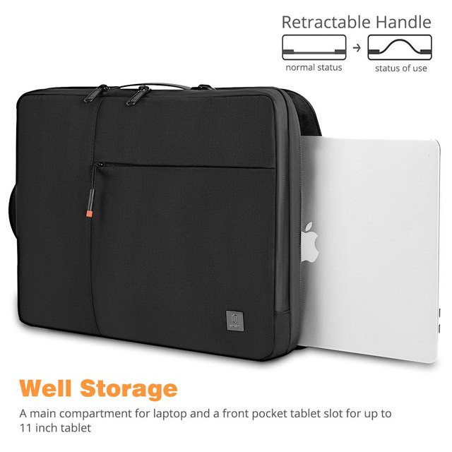 Túi Xách Laptop, Macbook Chống Sốc Hoàn Hảo Bảo Vệ 360 Wiwu Alpha Double Layer Sleeve 13inch, 13.3inch, 14inch, 15.6inch