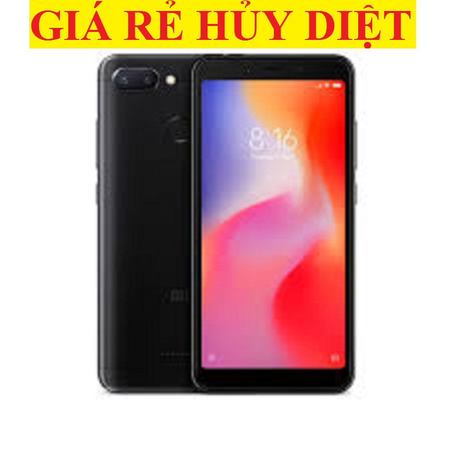 điện thoại Xiaomi Redmi 6A - Xiaomi 6 A 2sim ram 4G/64GB mới zin Chính Hãng - Bảo hành 12 Tháng