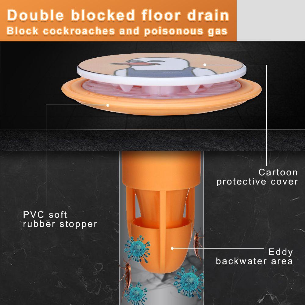 Nắp Cống Thoát Nước Sàn Nhà Chống Mùi Chống Côn Trùng
