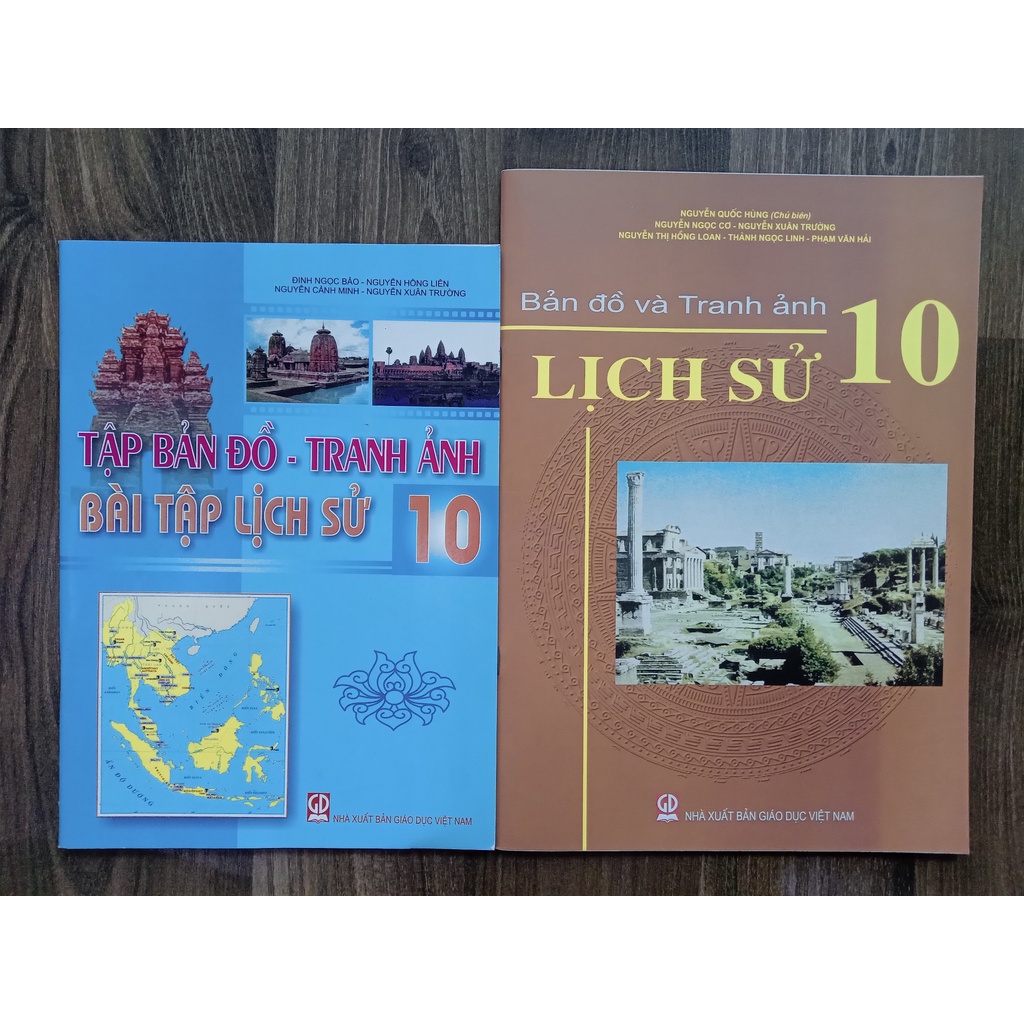 Sách - Bản Đồ Và Tranh Ảnh Lịch Sử 10