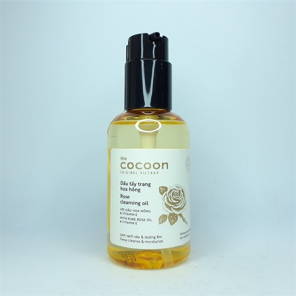 Dầu tẩy trang hoa hồng Cocoon Rose Cleansing Oil 140ml