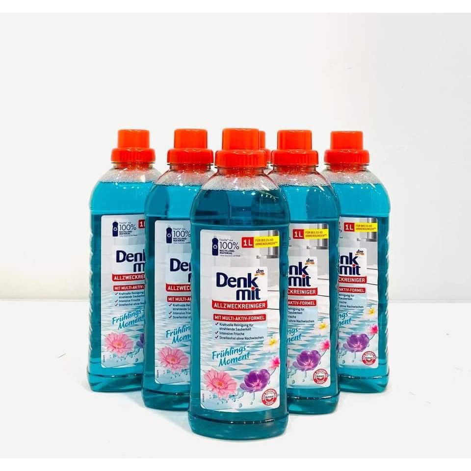 Nước lau sàn Denkmit hương hoa dung tích 1L - Hàng Đức