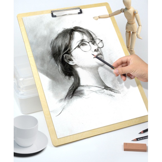 Bảng kê vẽ mỹ thuật phác thảo chất liệu gỗ cao cấp