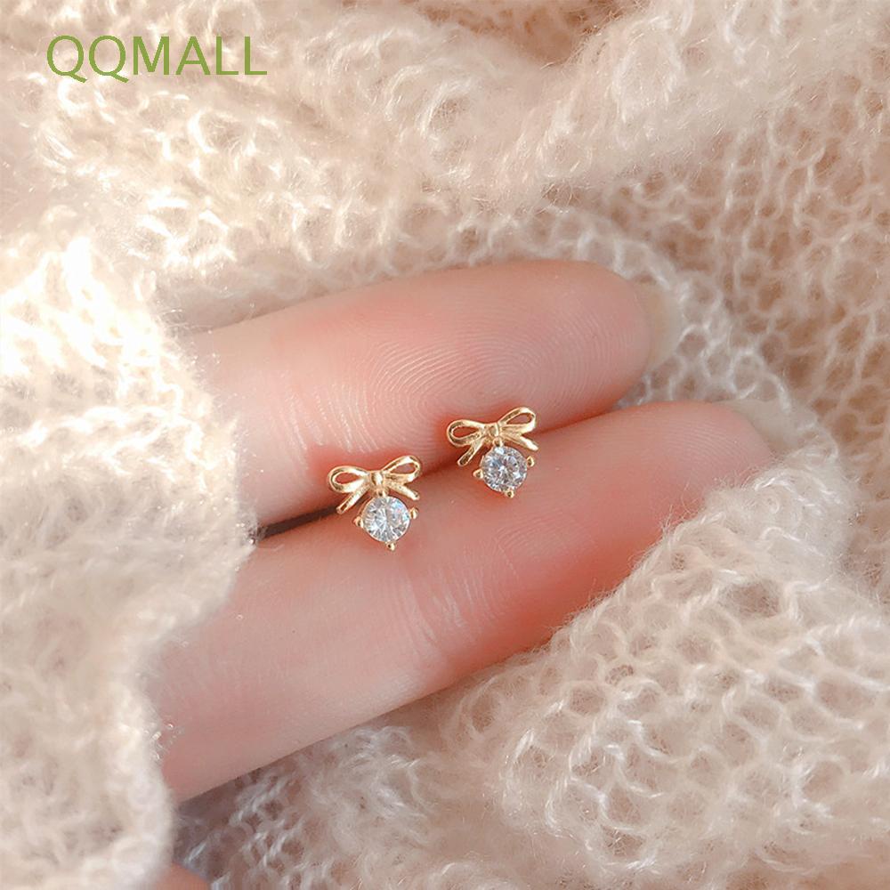 Khuyên Tai Hình Bướm Đính Đá Zircon Làm Quà Tặng Cho Nữ|Tiệc Tùng Tinh Tế|Trang Sức Thời Trang Cho Nữ