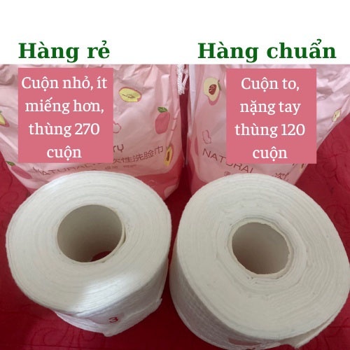 Khăn lau mặt dùng 1 lần lau khô lau ướt-khăn giấy cotton lau mặt khô dùng 1 lần-Khăn đa năng Animerry-khăn tẩy trang