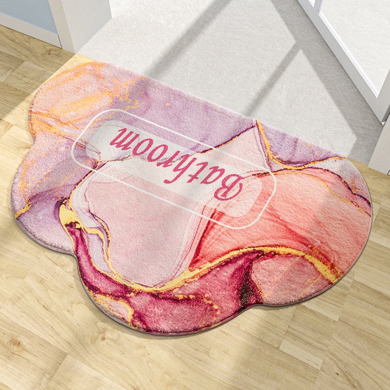 Thảm lót cửa chùi chân Chống Trượt Thấm Hút Tốt Phong Cách Bắc Âu