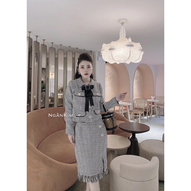 Set dạ zích zắc