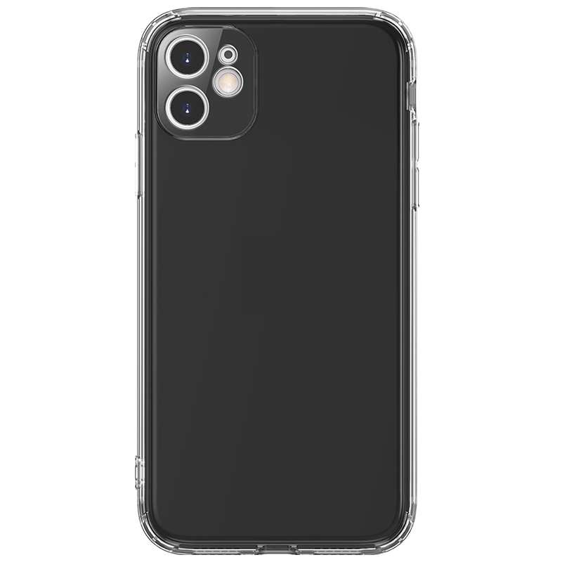 Ốp lưng JEERO mềm chống sốc nam trong suốt cho iPhone 14 13 12 11 pro max se 2020 x xr xs ip 8 7 plus HFF10