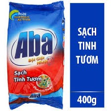 Bột giặt nhiệt Aba Sạch tinh tươm 400g
