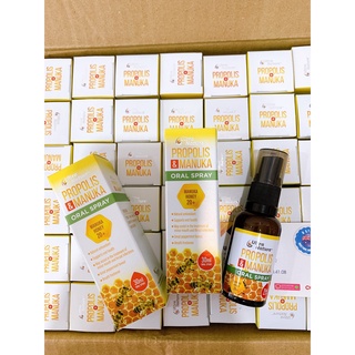 Xịt Keo Ong Manuka Honey 20+ Ultra Nature Propolis&Manuka 30ml thích hợp cho bé/trẻ trên 2 tuổi