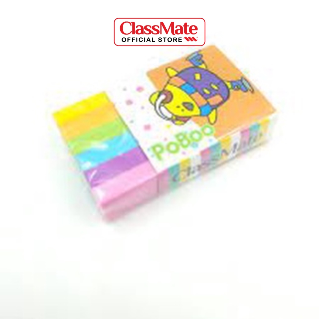 Tẩy Poboo CLASSMATE Độ Bền Dẻo Cao, Làm Sạch Nhanh Chóng Các Vết Chì Đen, An Toàn Cho Bé CL-ER112