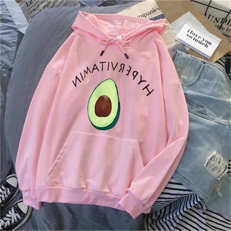 Áo hoodie nửa quả bơ chất nỉ bông dày siêu ấm | BigBuy360 - bigbuy360.vn