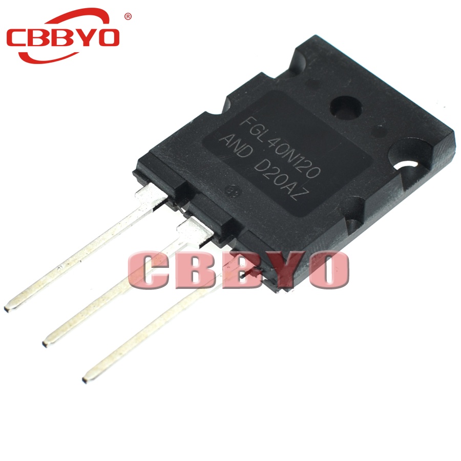 Bộ 2 Linh Kiện Điện Tử FGL40N120AND 40A / 1200V 40N120 FGL40N120 TO-3PL FGL40N120ANDTU IGBT Mới
