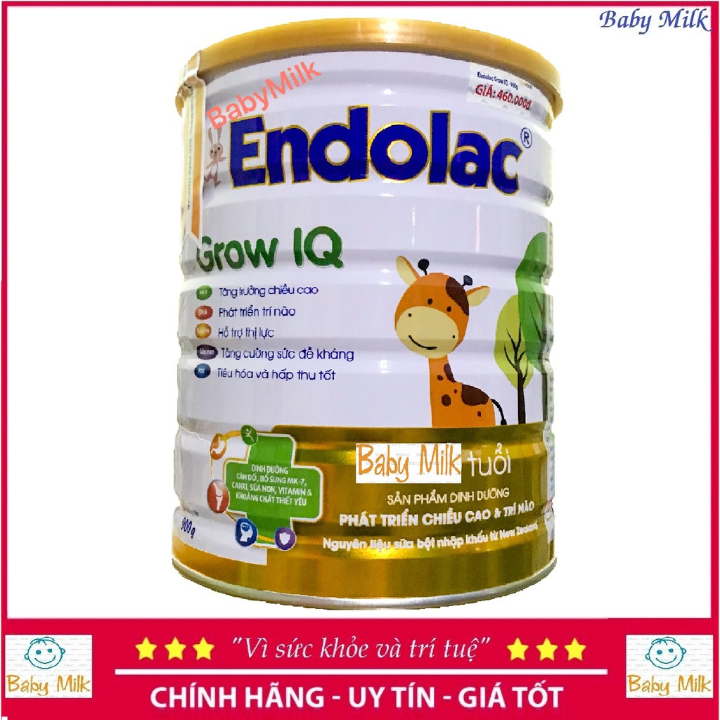 Sữa Endolac Grow IQ (900g)