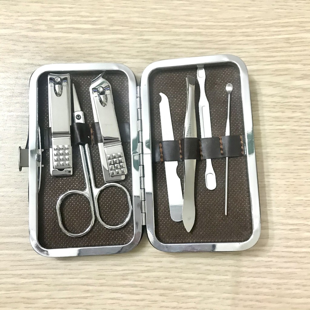 Bộ 8 Dụng Cụ Chăm Sóc Móng Chuyên Nghiệp Làm Từ Thép Không Gỉ