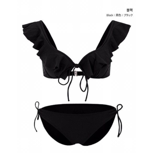 Bikini 2 mảnh đi biển nâng ngực áo cánh tiên X sexy mix quần chip nhiều màu