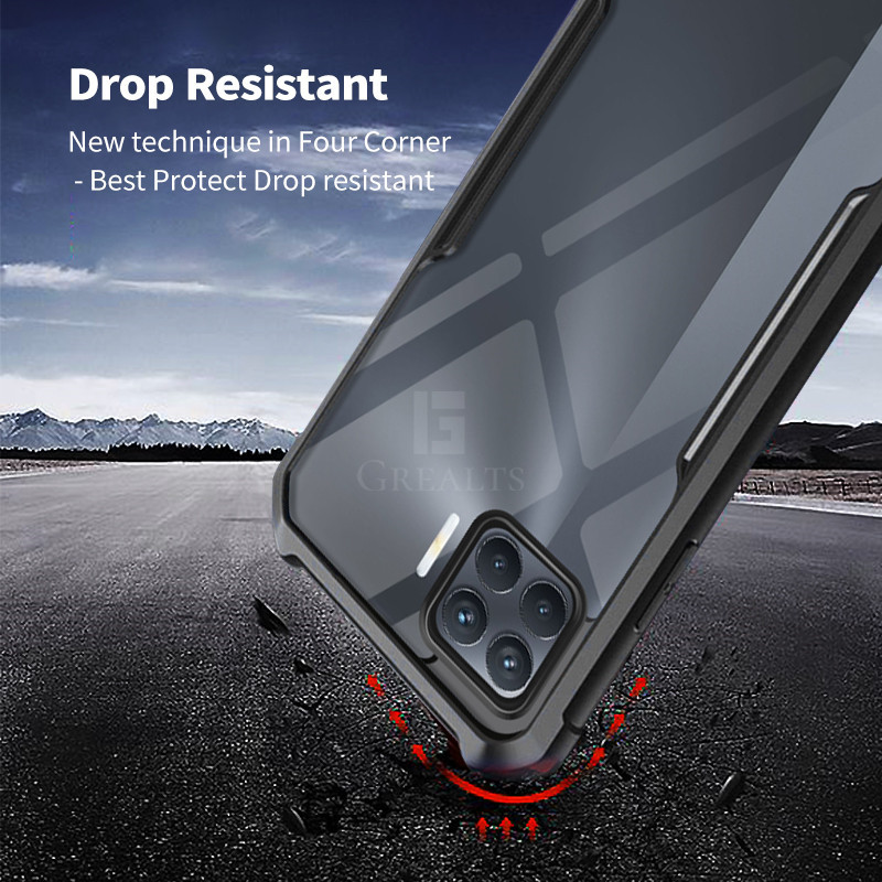 Ốp Điện Thoại Silicone Trong Suốt Thời Trang Cho OPPO A54 4G A74 5G A15s A15 A93 A73 A53 Reno5 F Reno4 Pro Reno 5 4