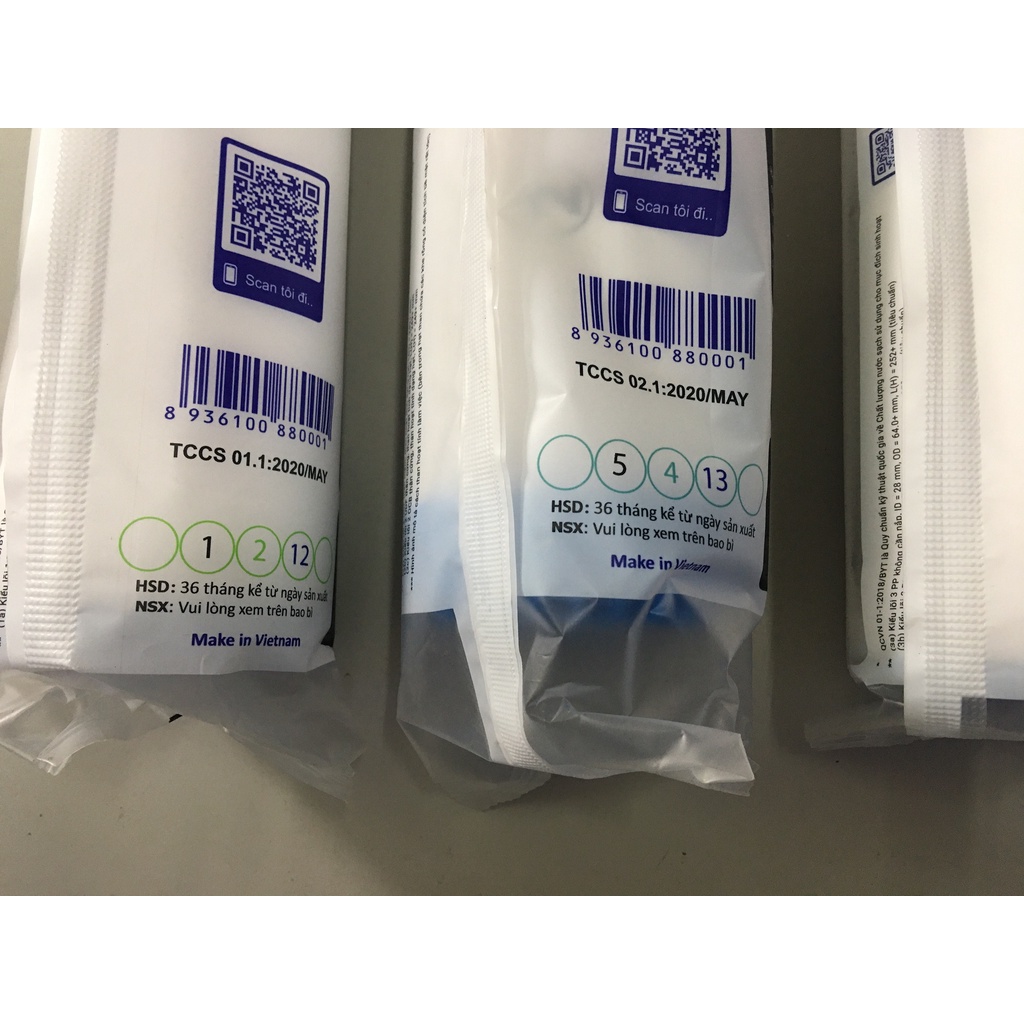 Bộ 3 lõi lọc nước 1,2,3 Aqua chính hãng