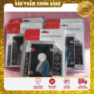 ⚡️[Chính hãng] Caddy Bay HDD SSD SATA 3 9.5mm - 12.7mm - Khay Ổ Cứng Thay Thế Ổ DVD