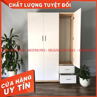 Tủ Quần Áo 3 buồng-Tủ Nhựa Đài Loan Cao Cấp miễn phí ship hcm