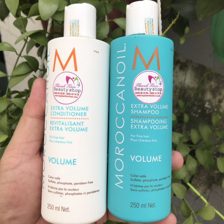 🌼 Chính hãng 🌺 Dầu gội xả tăng phồng tóc Moroccanoil Volume 250mlx2